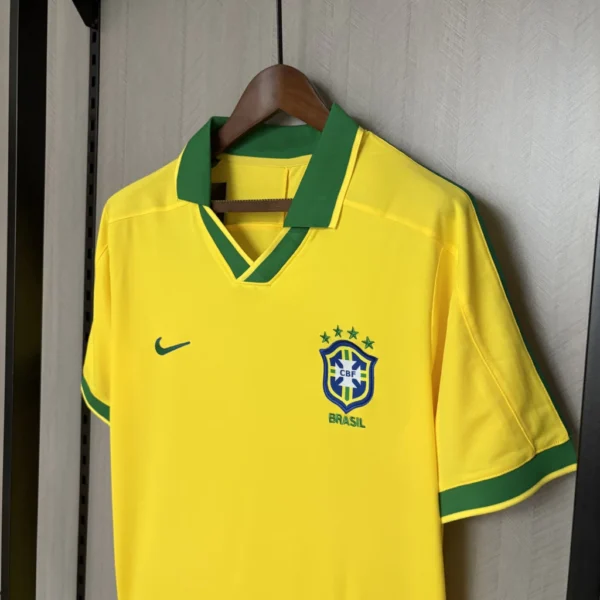 camisa retrÔ da seleÇÃo brasileira 1997 camisa retrÔ da seleÇÃo brasileira 1997