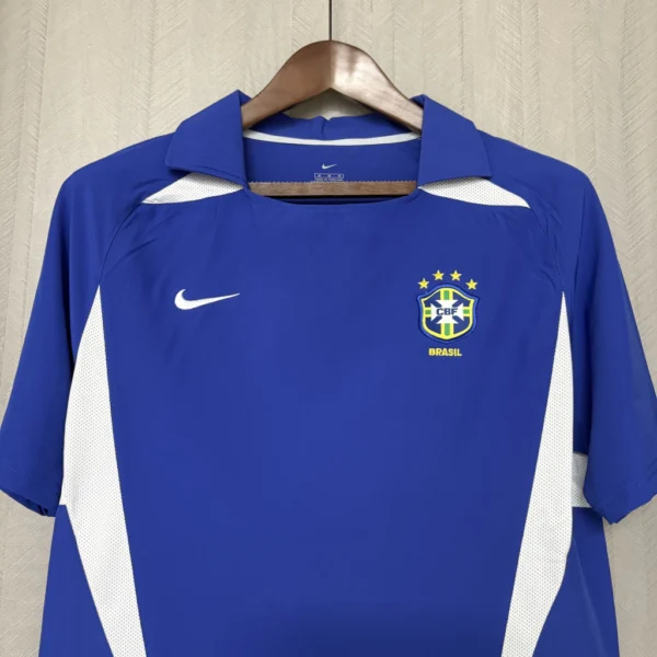 camisa retrÔ da seleÇÃo brasileira 2002 azul camisa retrÔ da seleÇÃo brasileira 2002 azul