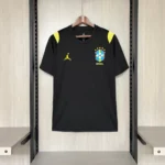 CAMISA DE TREINO DA SELEÇÃO BRASILEIRA PRETA