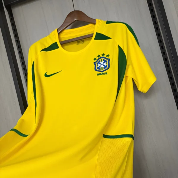 camisa retrÔ da seleÇÃo brasileira 2002 amarela camisa retrÔ da seleÇÃo brasileira 2002 amarela