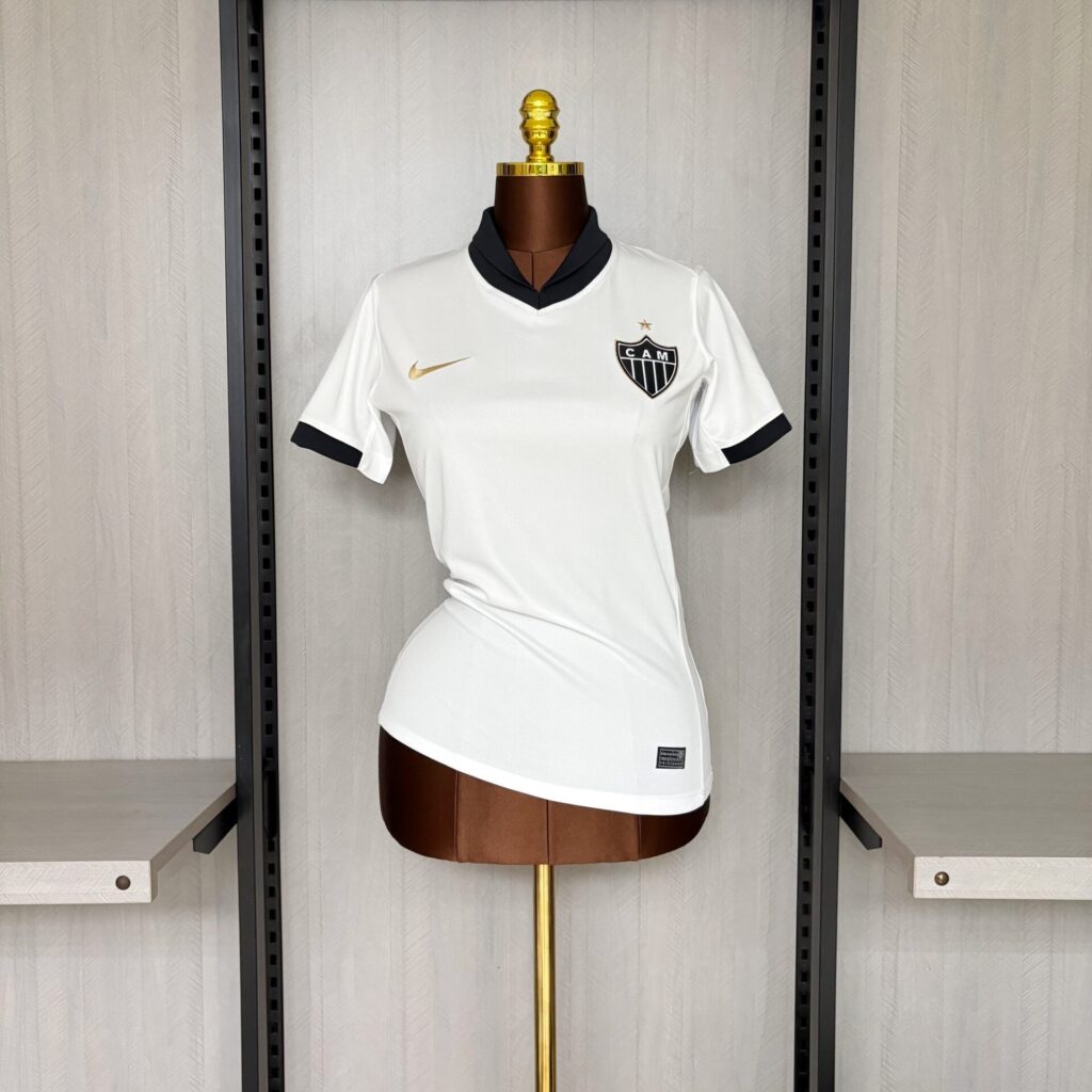 CAMISA FEMININA ATLÉTICO MINEIRO BRANCA 2026